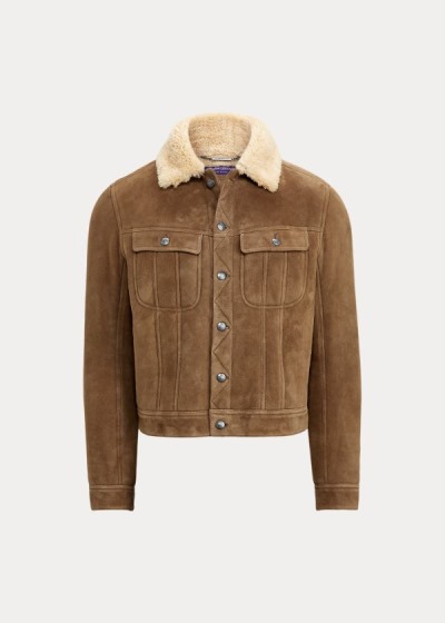 Jaqueta Ralph Lauren Clifton Shearling Homem 52869-MBZI